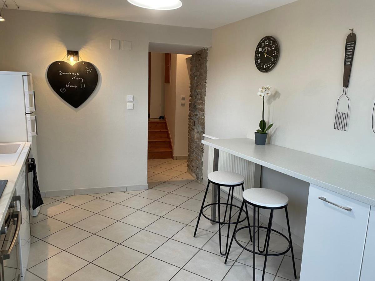 Les Glycines Villa Hieres-Sur-Amby Bagian luar foto